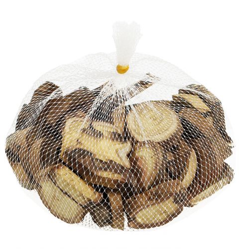 Floristik24 Träskivor naturliga 6-8 cm 500g