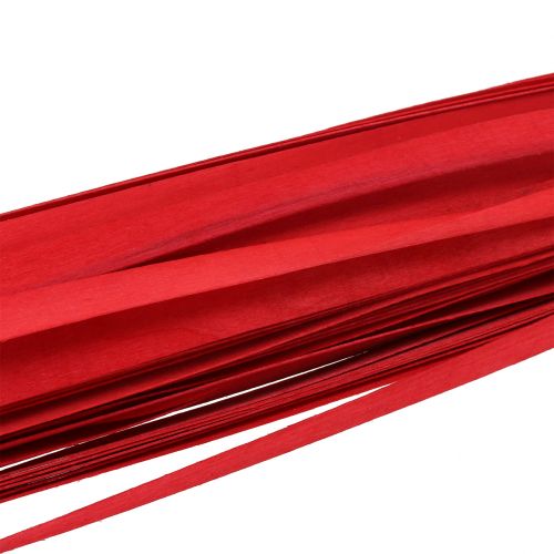 Artikel Trälister flätade band röd 95cm - 100cm 50p