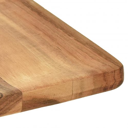 Floristik24 Träbricka serveringsbricka trä mangoträ natur 24,5cm