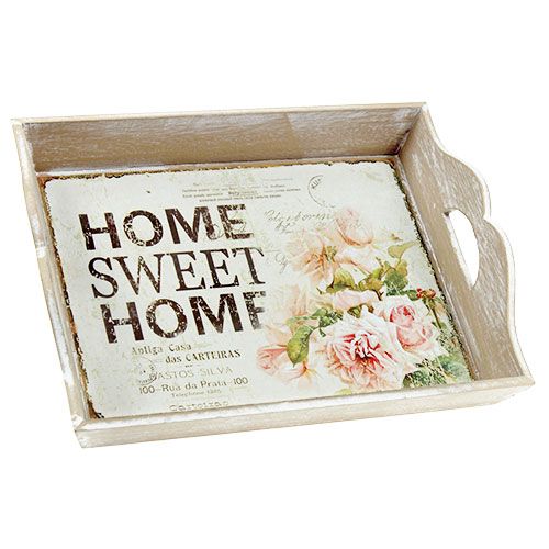 Artikel Trämagasin med text Home Sweet Home