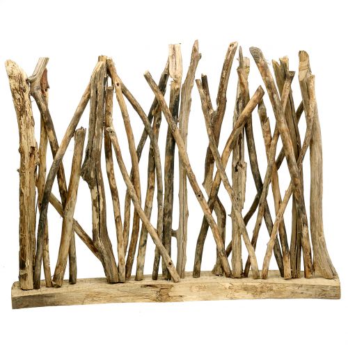 Floristik24 Rumsdelar träskulptur naturlig 77cm x 60cm
