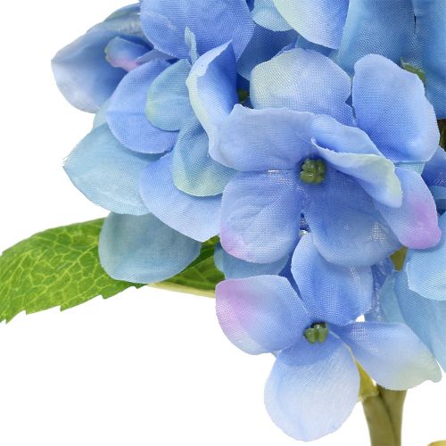 Floristik24 Hortensia blå konstgjord blomma 36cm
