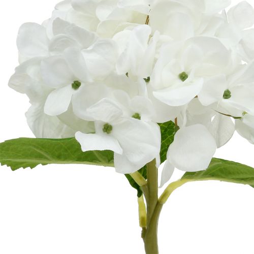 Floristik24 Dekorativ hortensia vit 36cm
