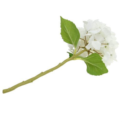 Floristik24 Dekorativ hortensia vit 36cm