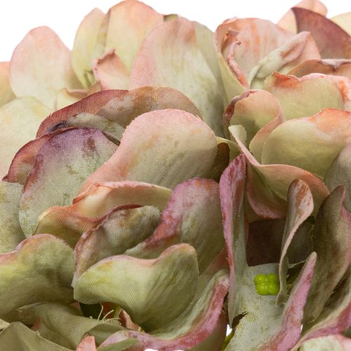 Konstgjord hortensia dekorationsblomma med stjälk, 46 cm | Floristik24.se