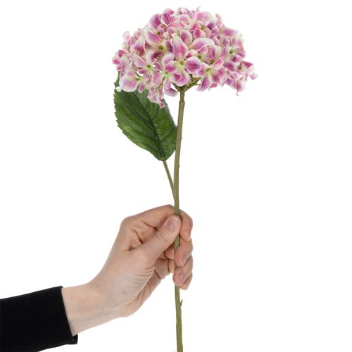Artikel Snygg konstgjord hortensia som ett bestående blickfång, 80 cm, 2 stycken