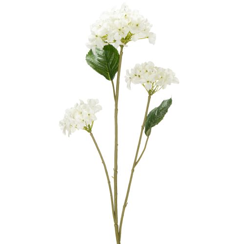 Artikel Konstgjord hortensia för elegant, modern inredning, 80 cm, 2 stycken
