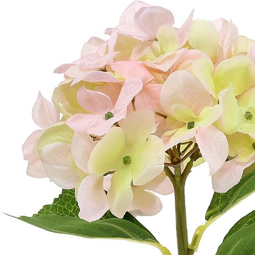Floristik24 Hortensia konstgjord ljusrosa 36cm