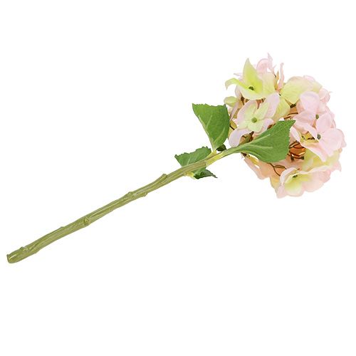 Floristik24 Hortensia konstgjord ljusrosa 36cm