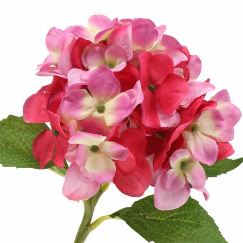 Floristik24 Konstgjord hortensia rosa 36cm