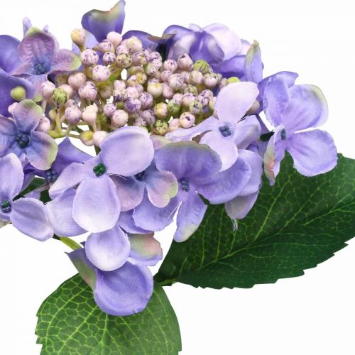 Floristik24 Dekorativ hortensia, sidenblomma, konstgjord växt lila L44cm