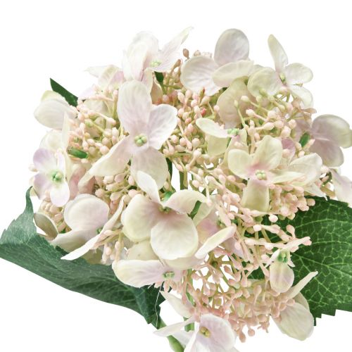Artikel Hortensia konstgrädde trädgårdsblomma med knoppar 52cm