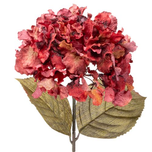 Konstgjord hortensiablommande gren, stor blomma, 74 cm