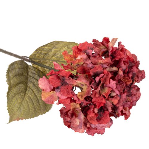 Konstgjord hortensiablommande gren, stor blomma, 74 cm | Floristik24.se