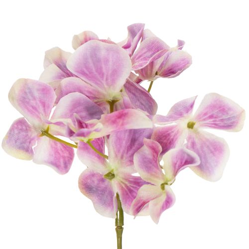 Artikel Konstgjord hortensia, lättskött, för långvarig dekoration, 110 cm, 2 stycken
