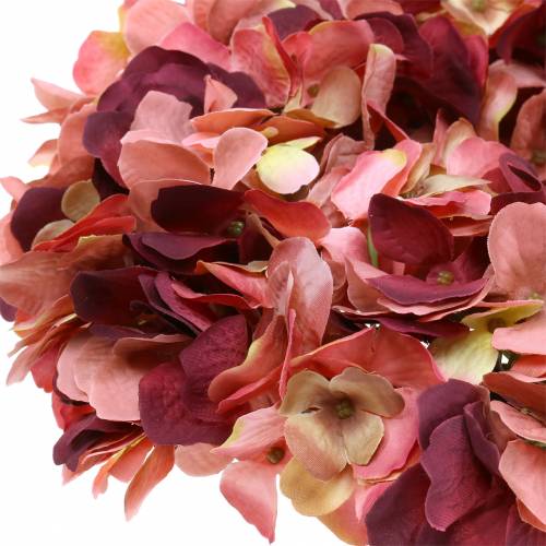 Floristik24 Hortensia krans Bourgogne Ø30cm