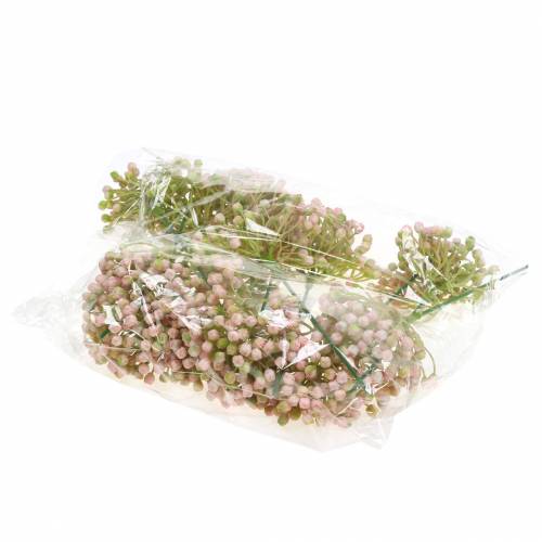 Artikel Hortensiaknoppplock 21cm rosa 12 st