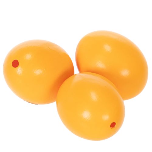 Floristik24 Påskägg, riktiga hönsägg, perfekta för kreativt gör-det-själv-pyssel och påskpyssel, 5 cm, 10 stycken