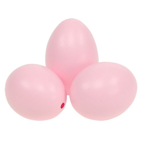 Floristik24 Kycklingägg rosa 10 st