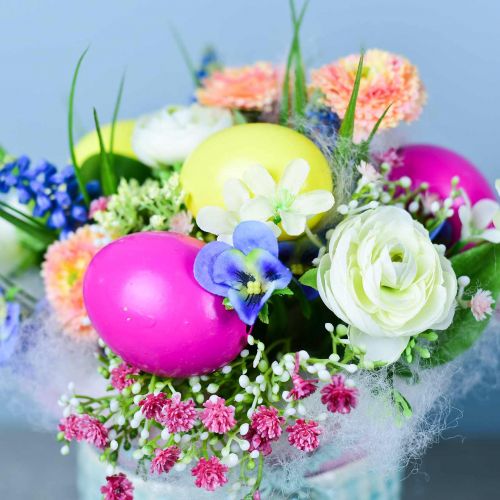 Artikel Påskägg rosa kycklingägg tömda färgade Ø4cm 10 st