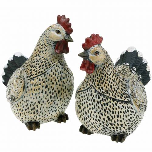 Floristik24 Dekorativa figurer påsk, kycklingar 2 st
