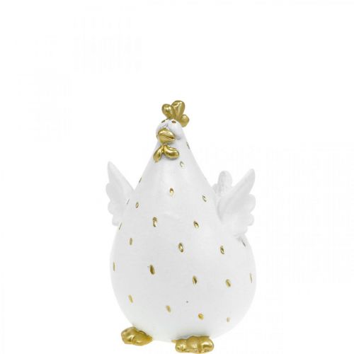 Floristik24 Original påskdekoration, rolig kyckling, bordsdekoration vår, påsk kyckling H9cm 1 st