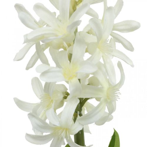 Artikel Konstgjord hyacint med lök konstgjord blomma vit att sticka 29cm
