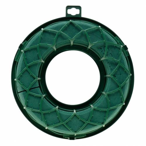 Artikel OASIS® IDEAL universalring blommig skumkransgrön H4cm Ø18,5cm 5st