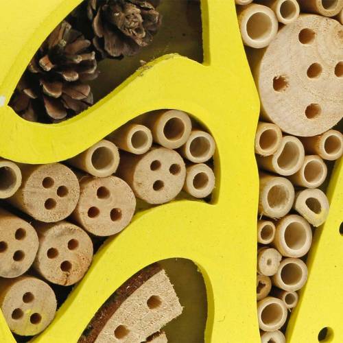 Floristik24 Insekthotell runt gult Ø25cm