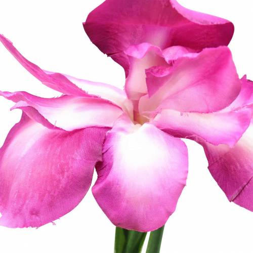 Artikel Iris konstgjord rosa 78cm