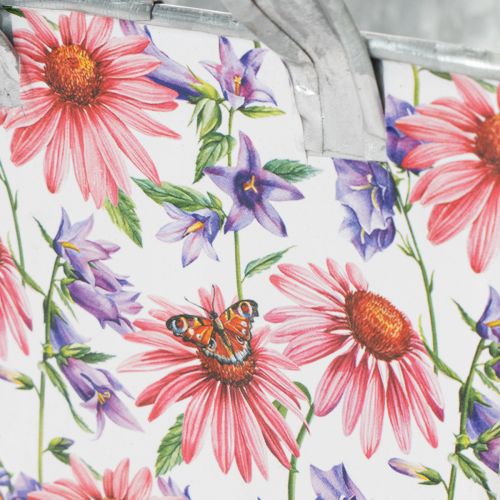 Artikel Jardiniere vårblomlåda metalldekoration 20×12,5×10 cm