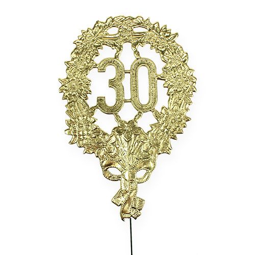 Jubileumsnummer 30 Ø8cm 10st