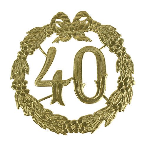 Floristik24 Jubileum nummer 40 i guld