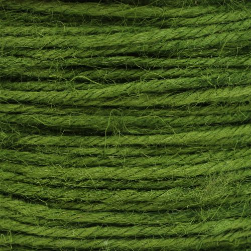 Jute Cord Grön Ø2mm 100g
