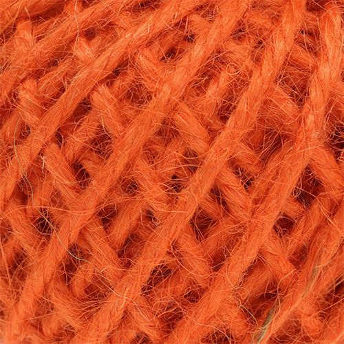 Floristik24 Jutekabel orange Ø3mm 100g