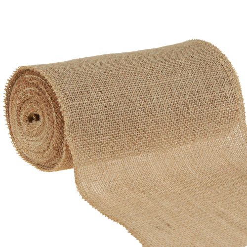 Juteband naturlig rustik bordslöpare jutebordsband 20cm 9m