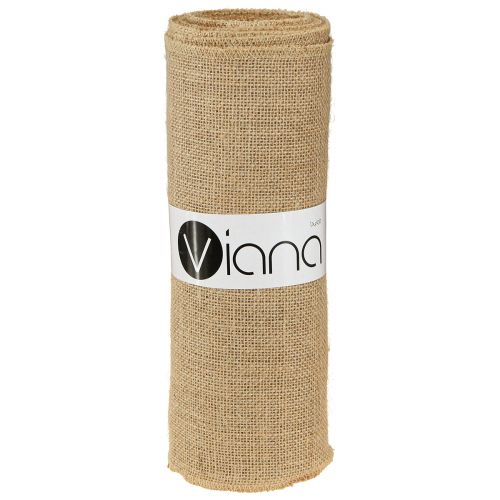 Floristik24 Juteband naturligt bordslöpare bordsband jutekrukband 30cm 9m