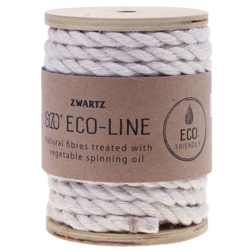 Artikel Juteband jutesnöre jute dekoration krämvit Ø7mm 5m
