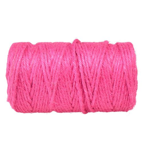 Artikel Jutebandssnöre jute dekorationsband jute fuchsia Ø4mm 100m