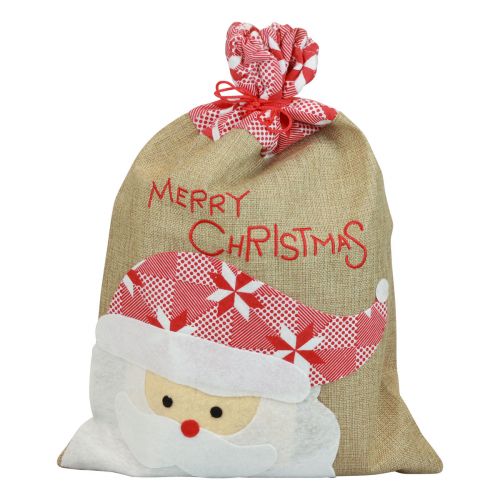 Jutepåse, jutepåse jul, presentpåse stor 50×35cm