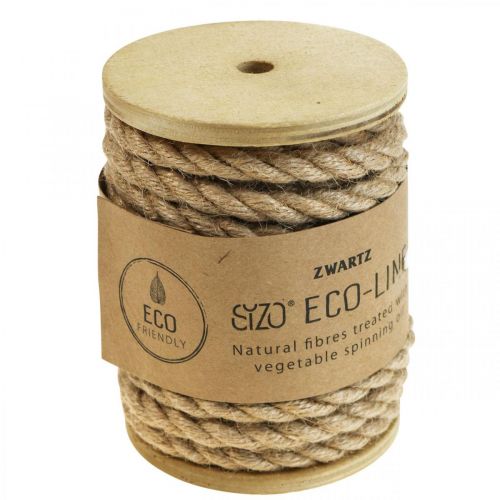 Artikel Jutesnöre Jutesnöre naturfiber dekorationssnöre Ø7mm 5m