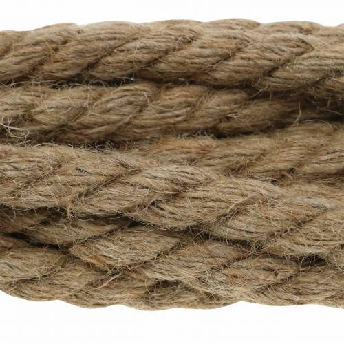 Floristik24 Praktiskt jute rep Ø1,5cm 6m