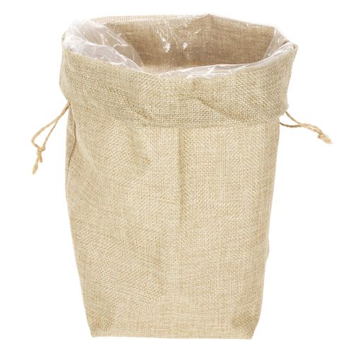 Jutepåse 13,5×11 cm H25 cm | Floristik24.se