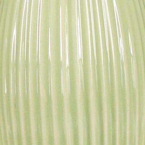 Artikel Keramisk påskharefigur i pastellgrönt, bordsdekoration, 22 cm, 2 stycken