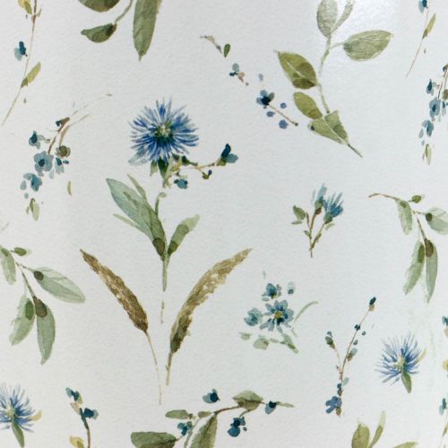 Floristik24 Dekorativ kanna metallblomstervas trädgårdsdekorationsplanter H33cm