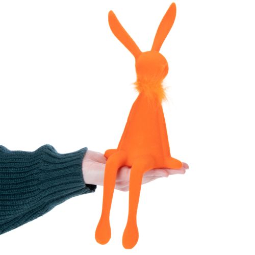 Artikel Påskharehyllor, dekorativa för vardagsrum, påskdekoration, sittbara, 36 cm, 2 stycken