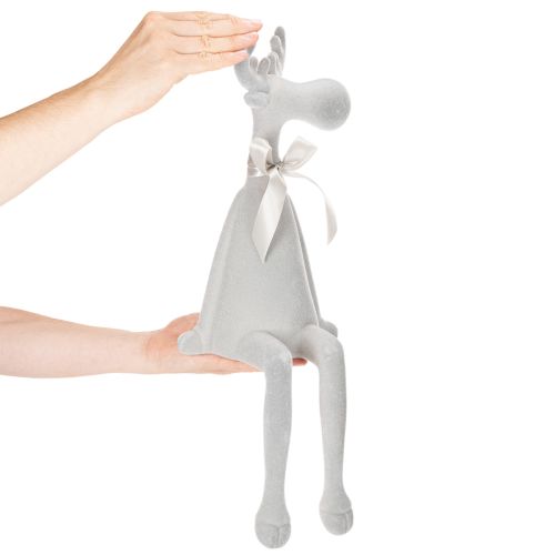 Julfigur ren med långa ben, hyllställ, 54 cm | Floristik24.se