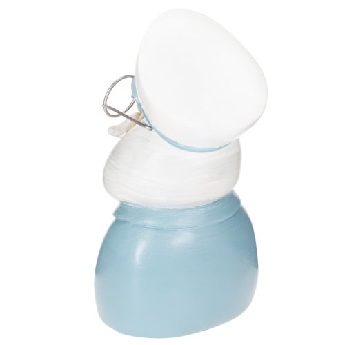 Kaptenfigur, maritim dekoration med glasögon och hatt, 16 cm | Floristik24.se