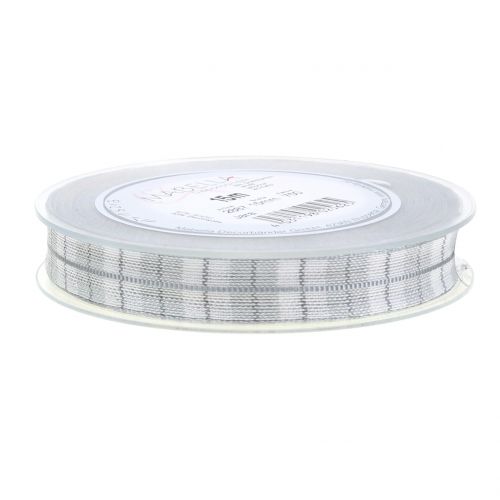 Floristik24 Kontrollera bandgrå 15mm 15m