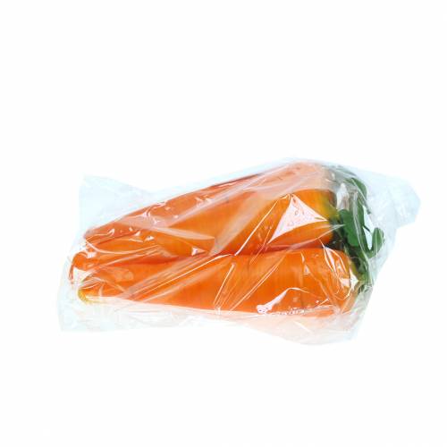 Floristik24 Konstgjord morot 18cm 3st
